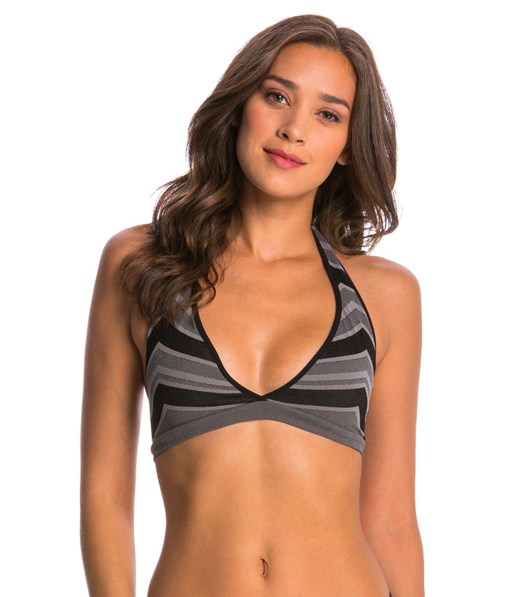 Free People Siren Halter Yoga Sports Bra