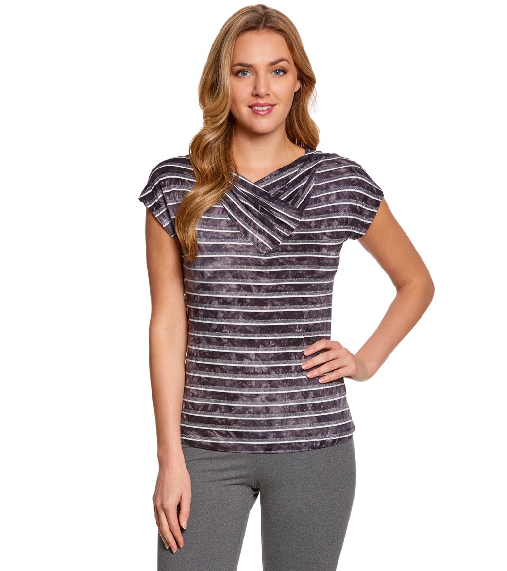 Balance Collection Luxe Lane Short Sleeve Hoodie