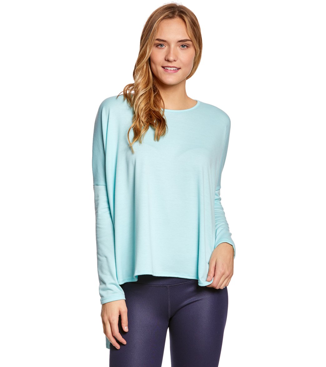 Jala Poncho Long Sleeve Top